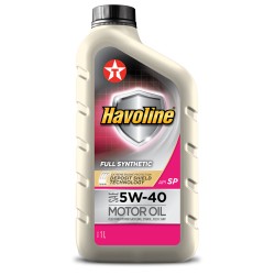 HAVOLINE FULL SYNTHETIC SAE 5W-40 API SP